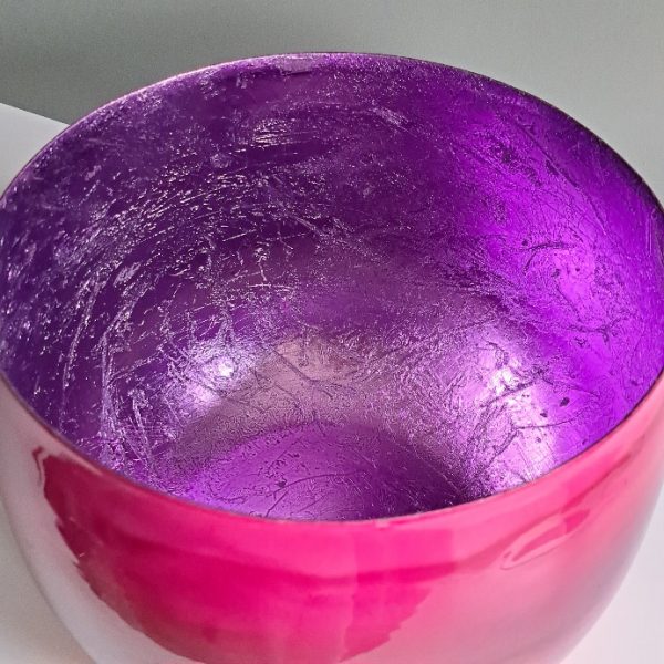 Vaas Oranje Fuchsia paars - Afbeelding 3