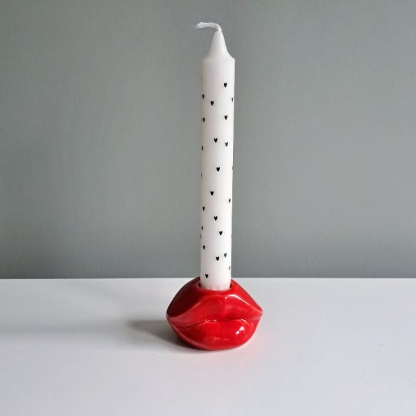Kandelaar Lip S Rood - Afbeelding 2