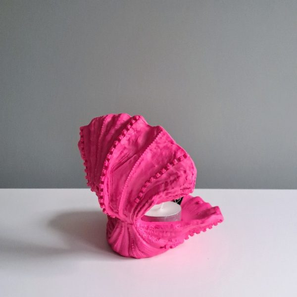 Waxinelichthouder Schelp Roze - Afbeelding 4