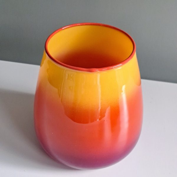 Vaas Oranje Paars S - Afbeelding 4