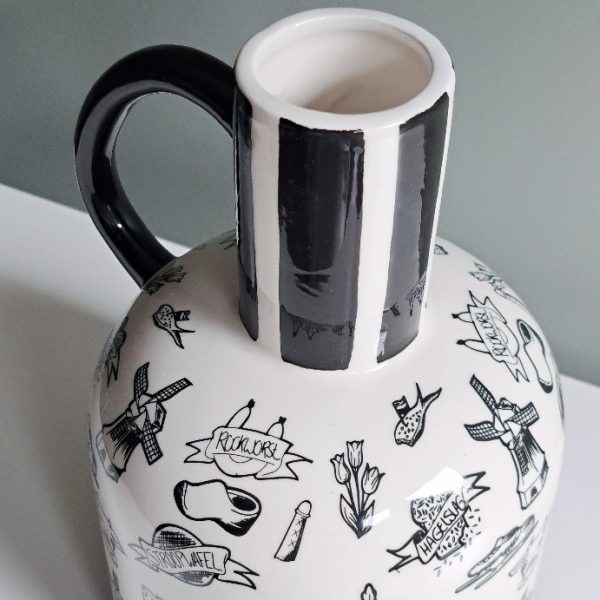 Vaas Hals Dutch Design - Afbeelding 2