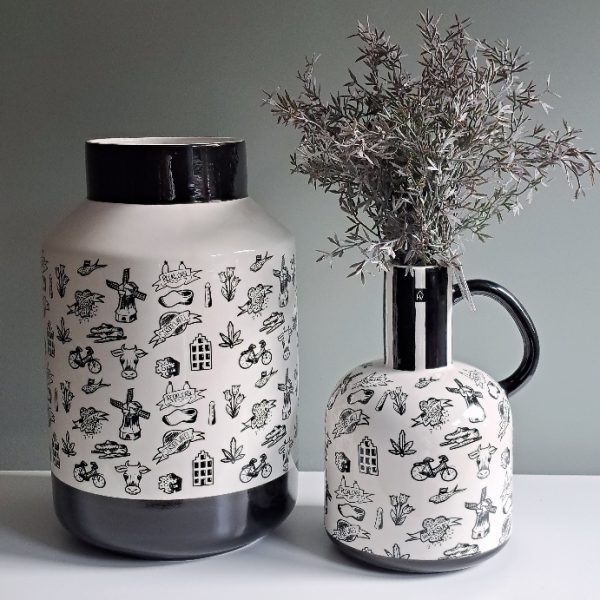 Vaas Hals Dutch Design - Afbeelding 4
