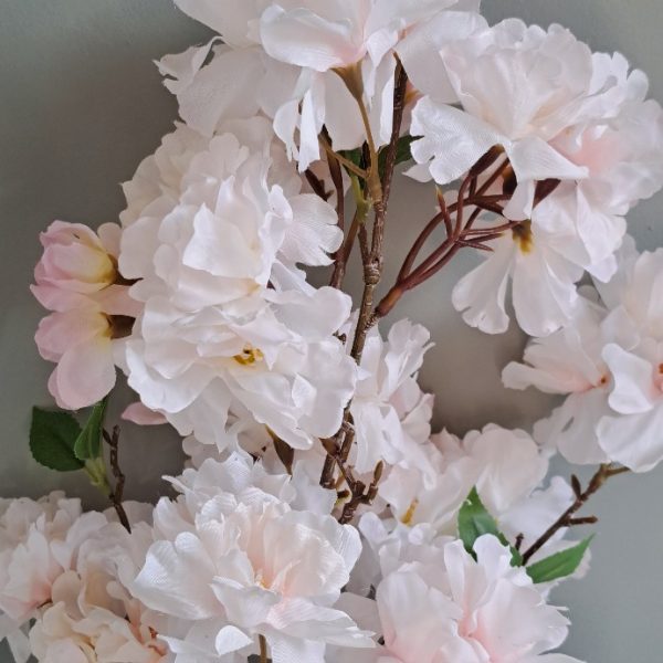 Zijden Bloesem Lichtroze 105 cm - Afbeelding 3