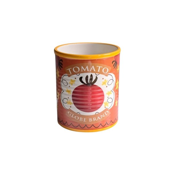 Bloempot Blik Tomaten