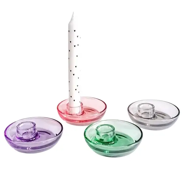 Kandelaar Glas Kleur