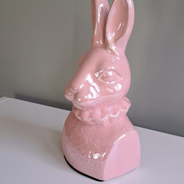 Beeld Konijn Parelmoer Roze - Afbeelding 4
