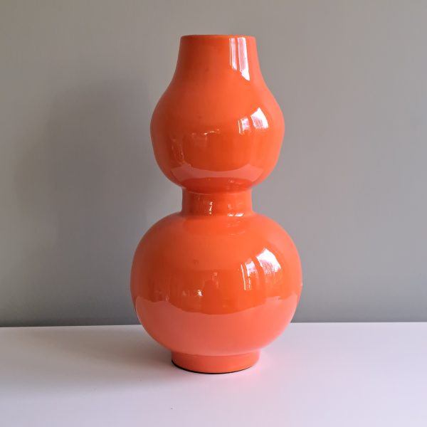 Vaas Colmore Metaal Papaya Enamel - Afbeelding 2