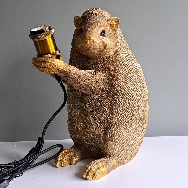Lamp Egel Goud - Afbeelding 2
