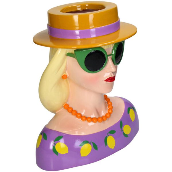 Vaas Fashion Lady Citroen - Afbeelding 2