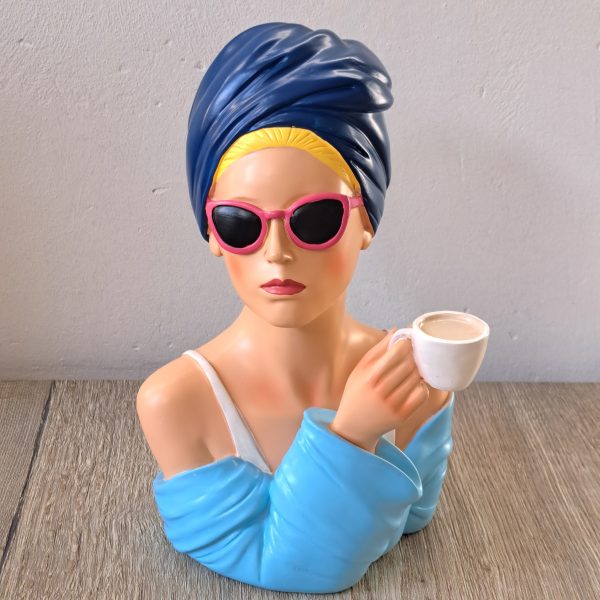 Beeld Dame Koffie - Afbeelding 2