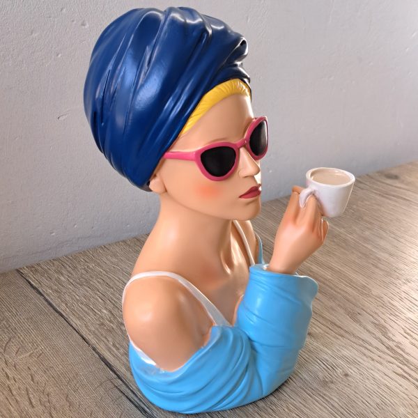 Beeld Dame Koffie - Afbeelding 3
