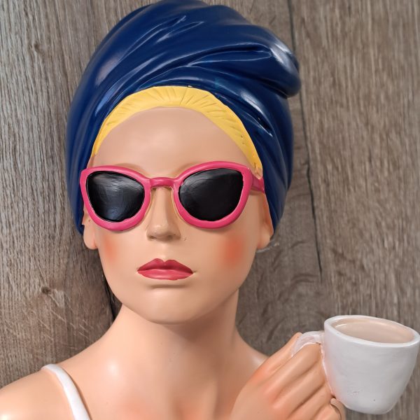 Beeld Dame Koffie - Afbeelding 5