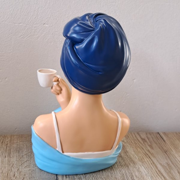 Beeld Dame Koffie - Afbeelding 4