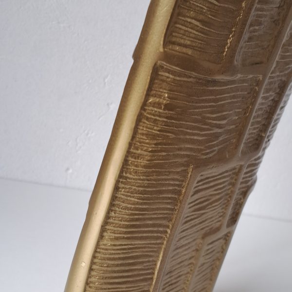 Vaas Aluminium Goud 30 cm - Afbeelding 3