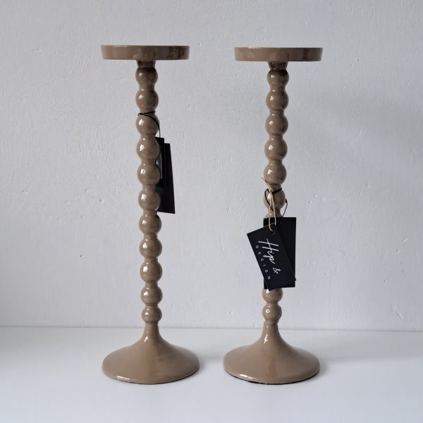 Kandelaar Alu Raw Khaki - Afbeelding 4