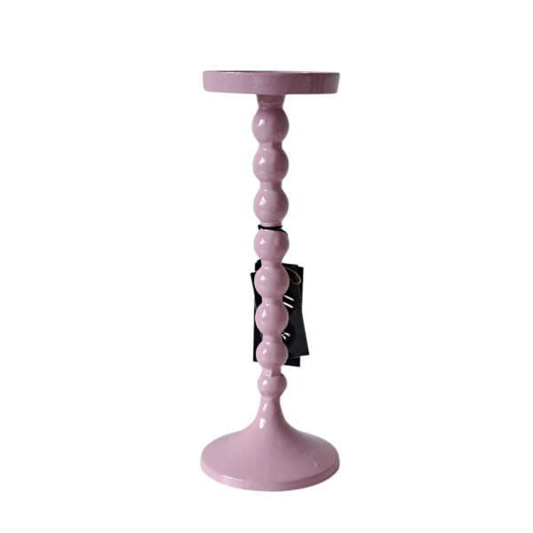 Kandelaar Aluminium Lila/Roze