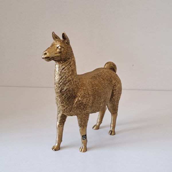 Beeld Lama Goud - Afbeelding 5