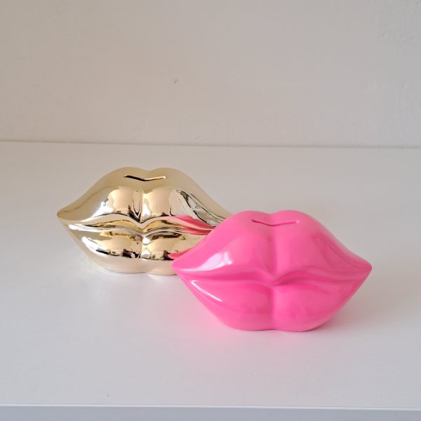 Spaarpot Lip roze - Afbeelding 3