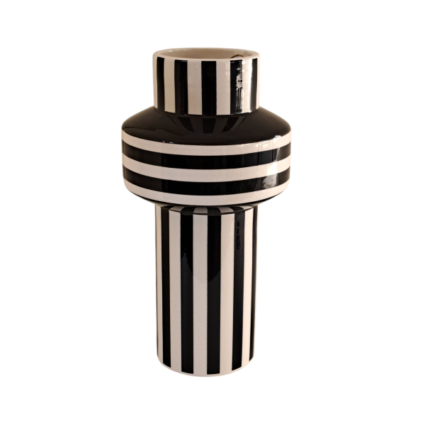 Vaas Retro Zwart Wit