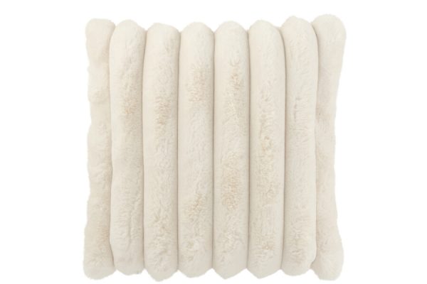 Kussen Corduroy Wit