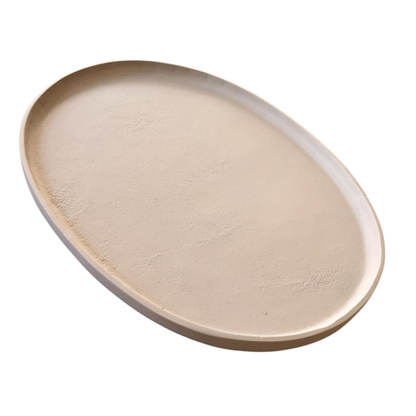 Schaal Alu Raw Stone Ovaal