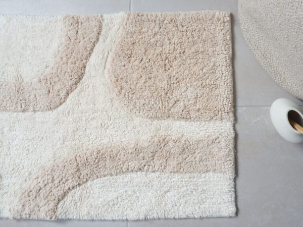 Badmat Bailey Naturel/Beige 50 x 80 cm - Afbeelding 2