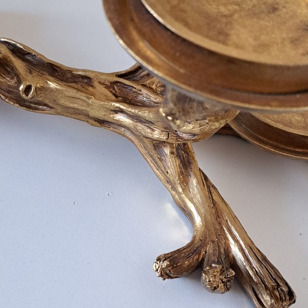 Kaarsenhouder Vogels Goud - Afbeelding 4