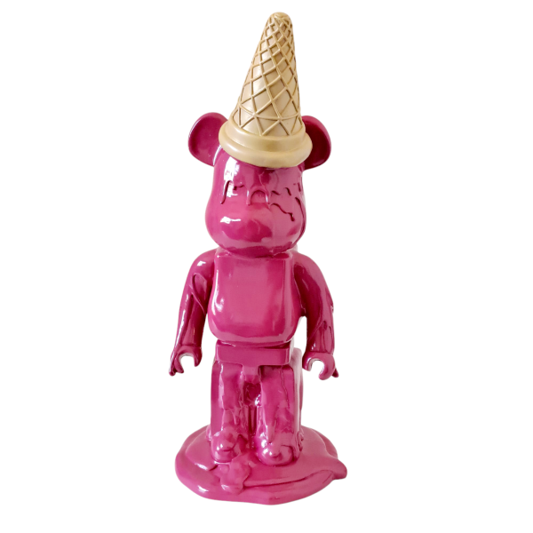 Beeld Beer IJshoorn Fuchsia