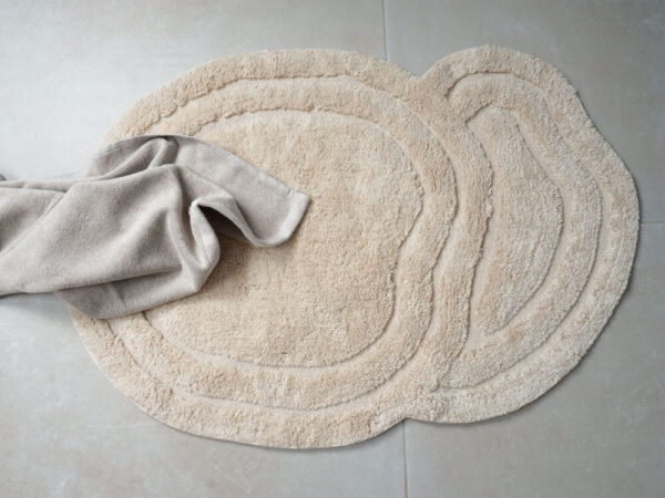 Badmat Zayn Beige 60 x 80 cm - Afbeelding 2